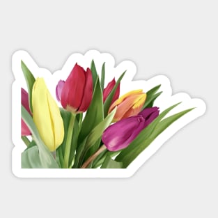 Tulips Sticker